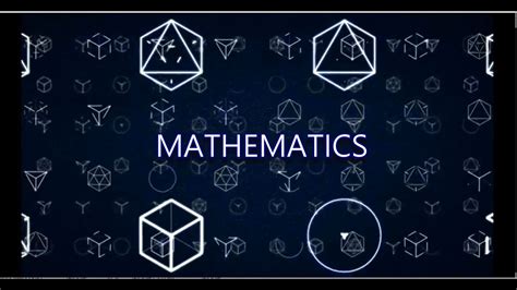 Download free mathematics pdf books and training materials. Introduction to Mathematics - YouTube