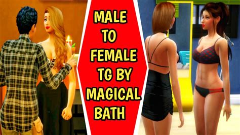 Tg Transform With Magical Bath Mtf Gender Bender Tg