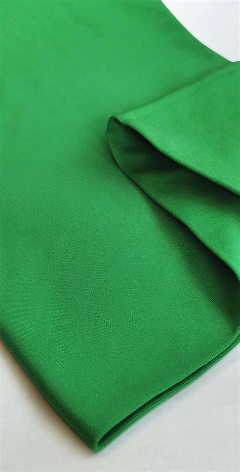 Nylon Lycra Thick 4way Stretch Tubular Emerald Green Fabricstore