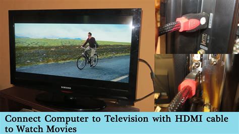 Of course, you'll also need an hdmi cable to connect the adapter to your hdtv. Connect Computer to Television with HDMI cable to Watch ...