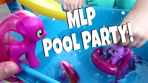 My Little Pony Pool Party Maymommy2011 Youtube