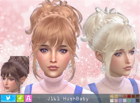 Newsea J161 Hush Baby Hair ~ Sims 4 Hairs