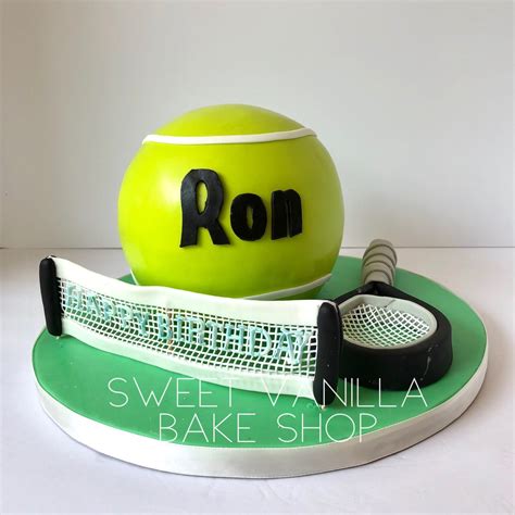 Tennis Ball Cake Vanilla Shop Tennis Ball Amazing Cakes