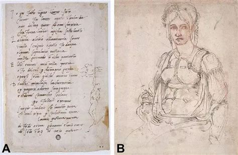 Secret Self Portrait Of Michelangelo Hidden In Famous Drawing For 500
