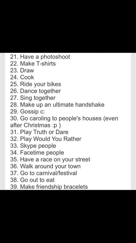 100 Things To Do With Your Best Friends Teen Sleepover Fun Sleepover