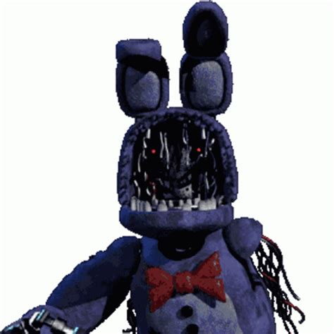 Withered Bonnie Sticker Withered Bonnie Fnaf Discover Share Gifs Fnaf Jumpscares Blue