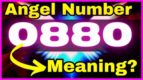️ 0880 Angel Number Meaning Love Life 💰 Why You Are Seeing 0880 Youtube