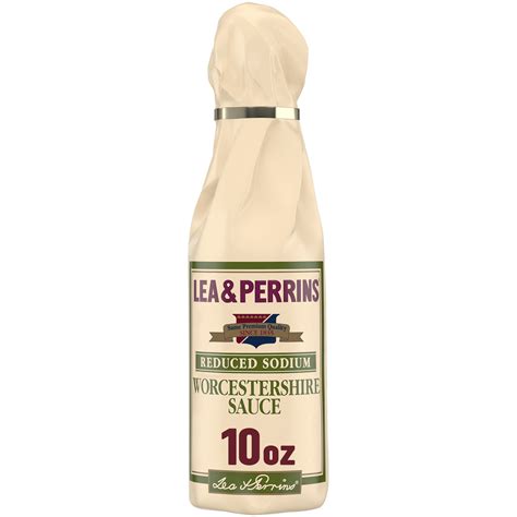 Lea And Perrins Reduced Sodium Worcestershire Sauce 10 Fl Oz Bottle