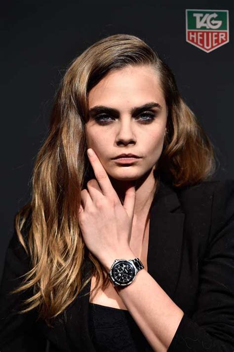 cara delevingne is the new tag heuer brand ambassador luxuryes