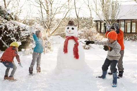 Juegos Para Disfrutar De La Nieve Con Los Niños