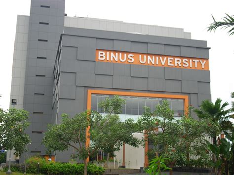 Binus University Университет Бинус Университет Бина Нусантара