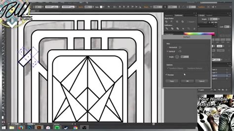 Adobe Illustrator Twitch Screencast Geometric Abstract