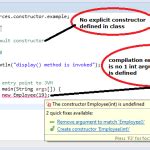 When you call the default constructor added by java compiler the class member variables. Java: Default Constructor with example - BenchResources.Net