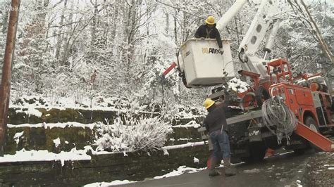 east tennessee power outages during wintry weather