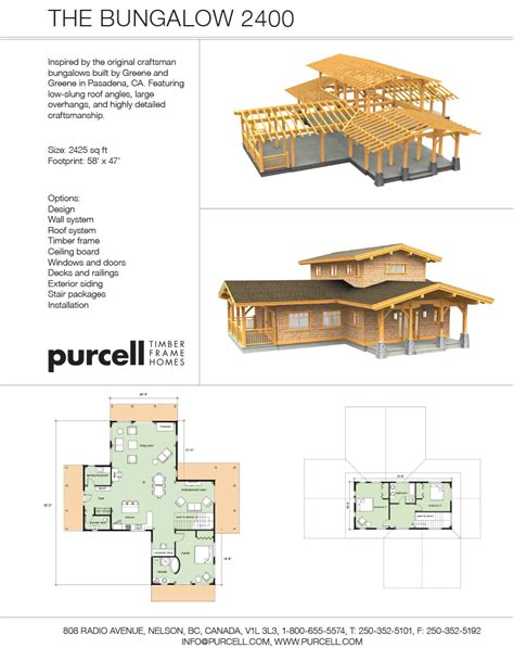 Purcell Timber Frames The Precrafted Home Company Timber Framing