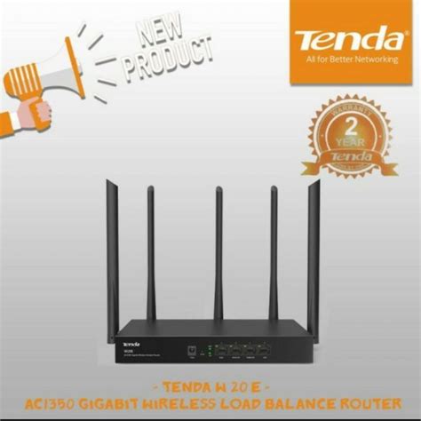 Tenda W20e Ac1350 Gigabit Wireless Load Balance Router Lazada Indonesia