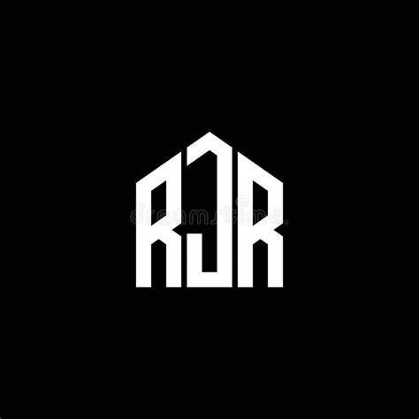 Rjr Letter Logo Design On Black Background Rjr Creative Initials