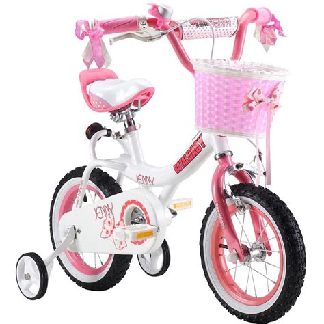 Royalbaby 16 In Jenny Princess Pink Girls Bike With Training Wheels