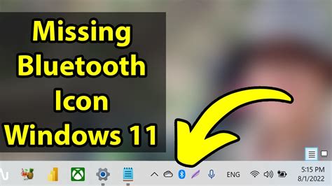 How To Fix Missing Bluetooth Icon Windows 11 Youtube