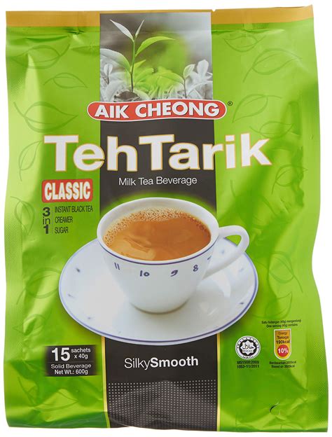 Aik Cheong Instant Teh Tarik Milk Tea 40g X15 Sachets 600g Buy