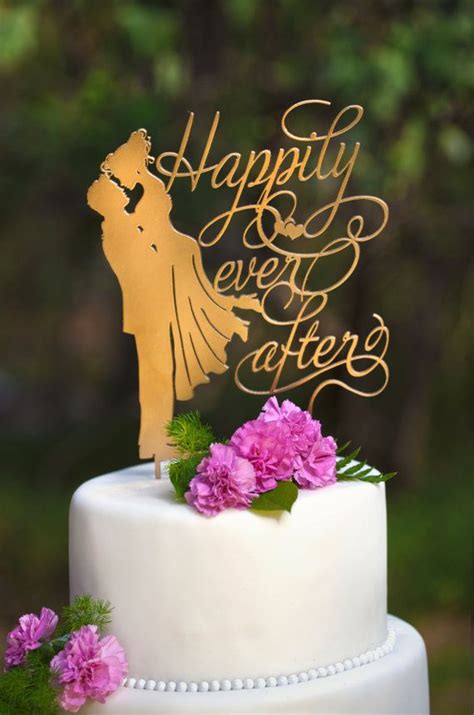 Wedding Cake Topper Happily Ever After Wedding Cake Toppers