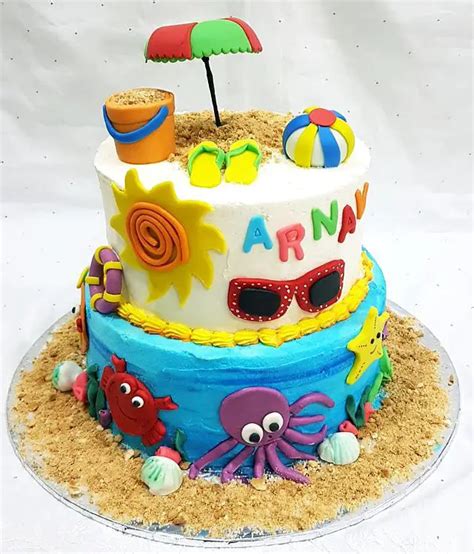 Beach Theme Cake Beach Themed Cakes Themed Cakes Creative Cakes My Xxx Hot Girl