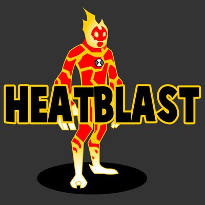 (ps1) the arrivens are already among us, strange creatures with unbelievable powers. How to Draw Heatblast Alien from Ben 10 with Step by Step ...