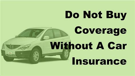 Do Not Buy Coverage Without A Car Insurance Comparison 2017 Compare