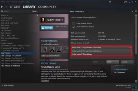 How To Change Where Steam Installs Your Pc Games Pcworld