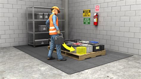 Hazardous Waste Storage Area Secondary Connment Requirements Tutorial