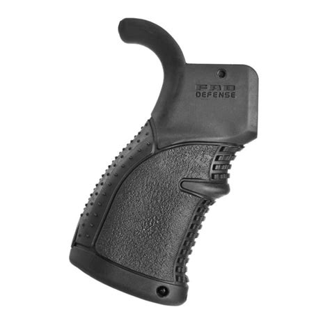 Fab Defense Tactical Ergonomic Rubberized Foregrip W Finger Grooves