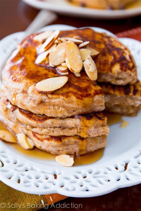 Whole Wheat Oatmeal Pancakes Sallys Baking Addiction