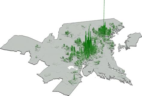 12 Maps Show How American Cities Sprawl Differently Greater Greater