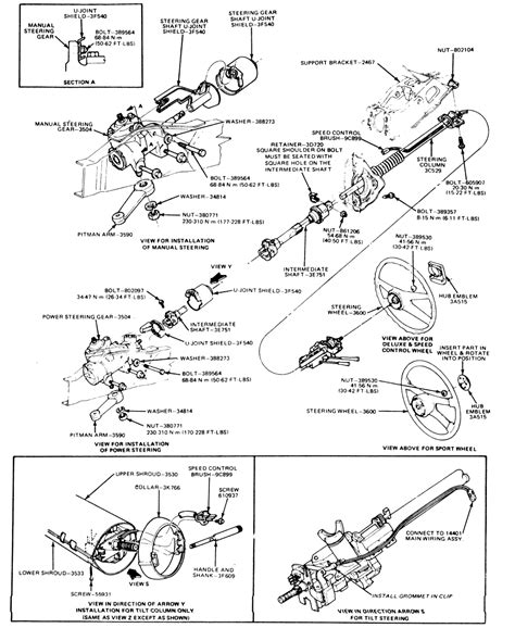 Ford Ranger Steering Column Diagram