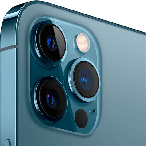 Apple Iphone 12 Pro Max 5g 128gb Pacific Blue Sprint Mgcj3lla Best Buy