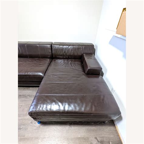 Ikea Kramfors 2 Piece Leather Couch Aptdeco