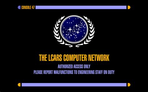 Lcars Computer Network By Futurephonic On Deviantart