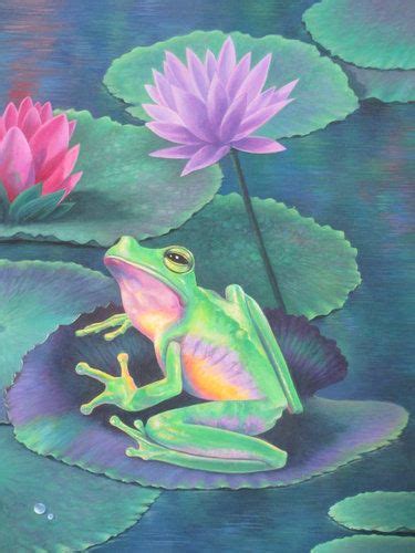 Artists Celebrate Nature Artsy Shark Frog Art Frog Illustration Frog Pictures