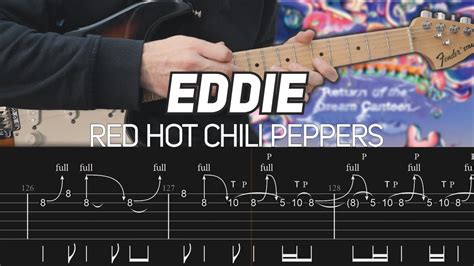 Red Hot Chili Peppers Eddie Guitar Lesson With Tab No Solo Youtube