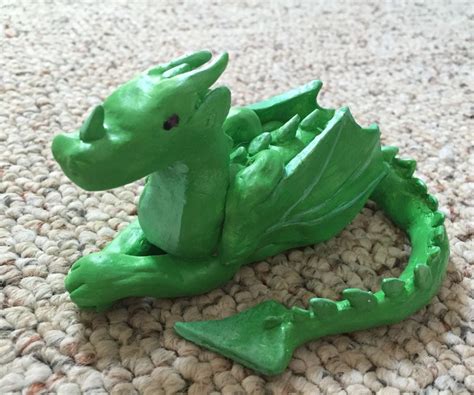 How To Make A Clay Dragon Sculpture I Made All These Sculptures In