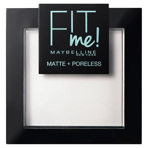 Maybelline Fit Me Matte Poreless Face Powder Translucent 090 Wilko