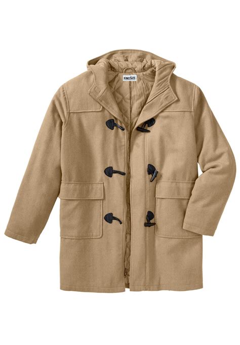 Toggle Parka Coat| Big and Tall Coats & Parkas | King Size