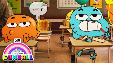 Gumball Is Back In School The Amazing World Of Gumball Cartoon
