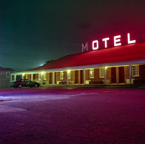 Untitled Neon Noir Night Photography Motel