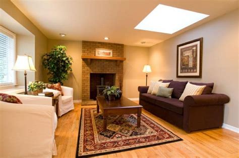 How To Adorn Room With Warm Color Scheme Interior