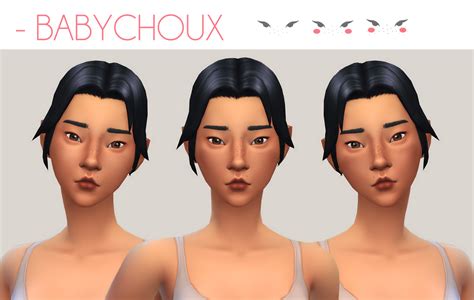 My Sims 4 Blog Face Overlay Collection By Heihu