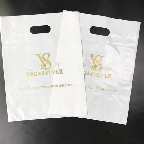 200 10x14 Plastic Bags With Logo Custom Plastic Die Etsy