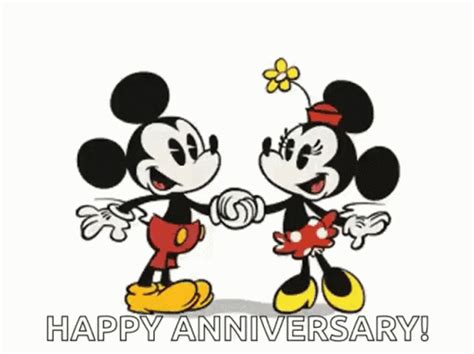 Mickey And Minnie Happy 25th Anniversary 