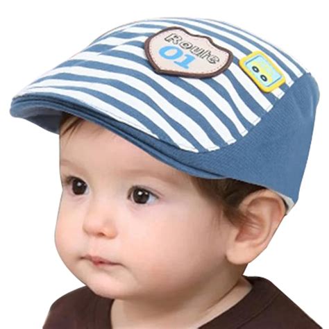 Buy Hilenhug Baby Boys Beret Hat Cap Striped For Boy