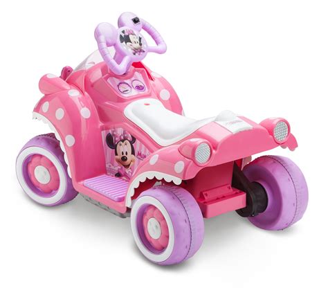 Disney Minnie Mouse Hot Rod Toddler Ride On Toy By Kid Trax